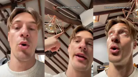 El choque cultural que desconcertó a un australiano al venir a España y que no se esperaba Foto del vídeo @coreyyy.exe donde se queja de que no hay kittles en España