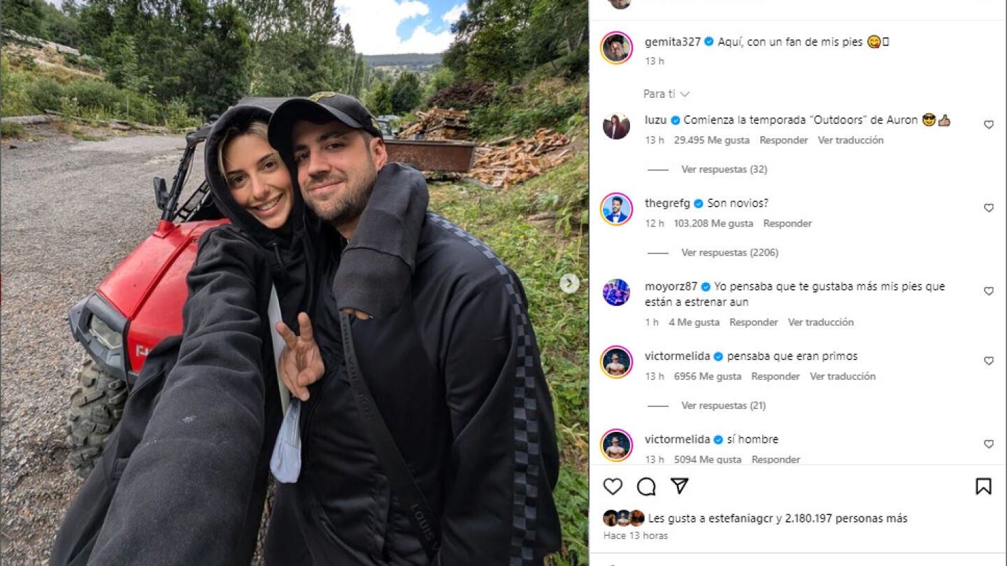 Post de Auron y Gemita