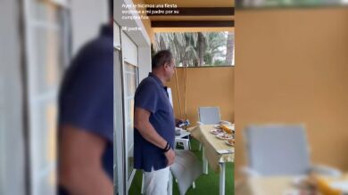 Le preparan una fiesta de cumpleaños a su padre y casi termina en tragedia 