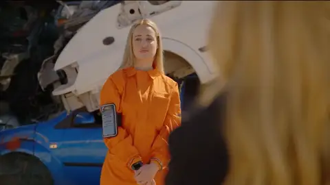 Una fugitiva lleva el localizador GPS Una fugitiva lleva el localizador GPS