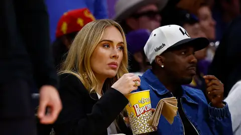 Adele junto a Rich Paul en 2024 Adele junto a Rich Paul en 2024