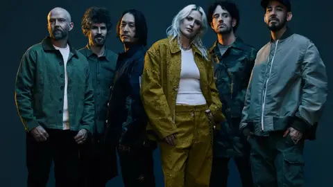 Imagen promocional de Linkin Park en 2024 Imagen promocional de Linkin Park en 2024