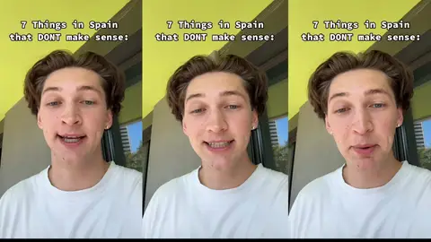 Las cosas de España que no tienen sentido según un tiktoker que dejan flipando a los españoles Foto del vídeo de TikTok de @damedamian