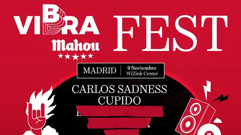 Cartel del Vibra Mahou Fest Cartel del Vibra Mahou Fest