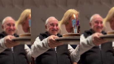 22 nietos organizan una emotiva pijamada sorpresa para su abuelo y el video se hace viral