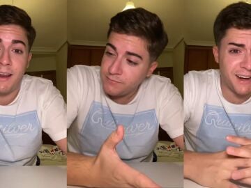 Foto captura del TikTok de @alesantello