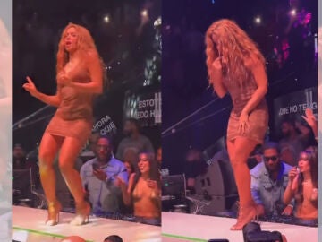 Shakira en el v&iacute;deo del momento.