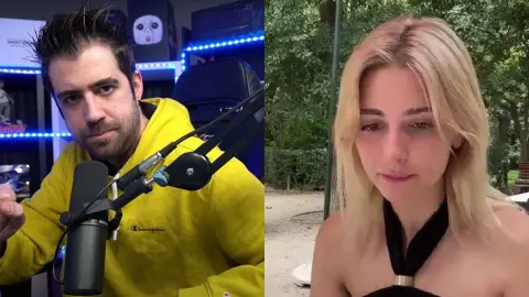 AuronPlay y Gemita. AuronPlay y Gemita.