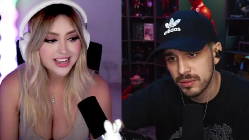 Imágenes de Arigameplays y Juansguarnizo en sus directos de Twitch Imágenes de Arigameplays y Juansguarnizo en sus directos de Twitch