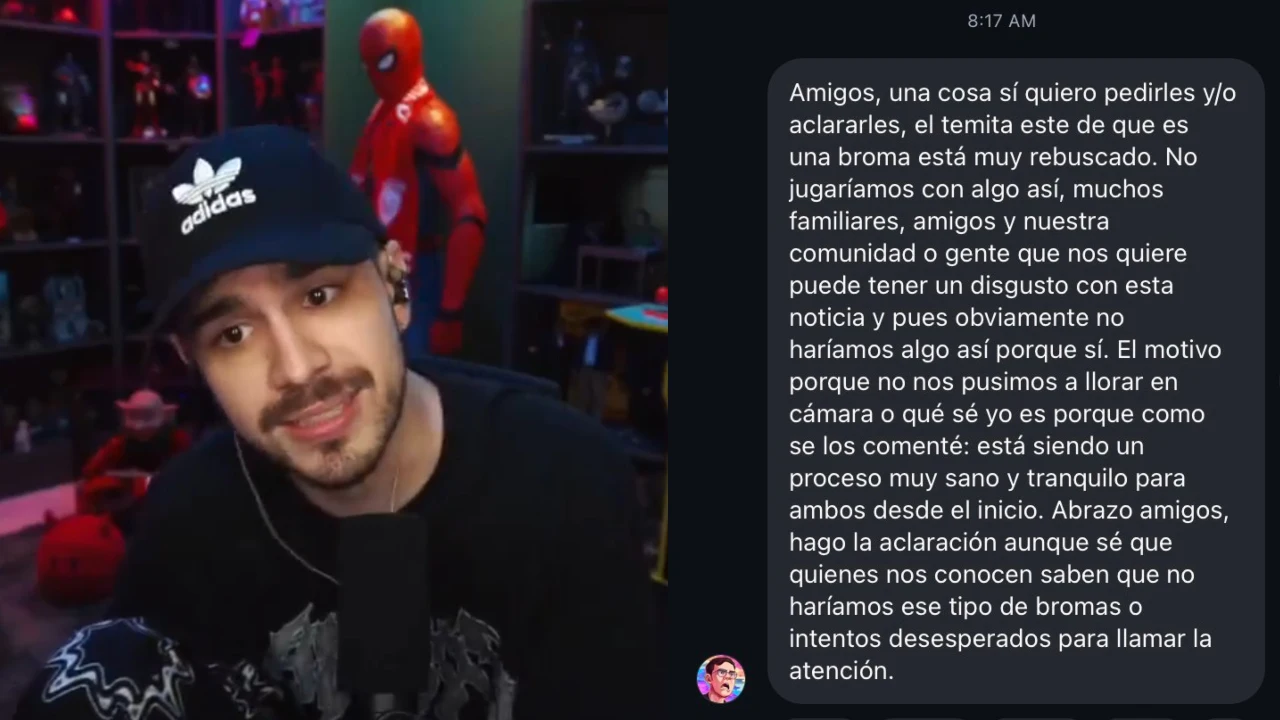 Juan Guarnizo y su mensaje a sus seguidores. Juan Guarnizo y su mensaje a sus seguidores.