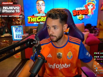 TheGrefg en su stream.