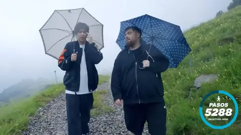 Ibai y Rubius paseando por Andorra. Ibai y Rubius paseando por Andorra.