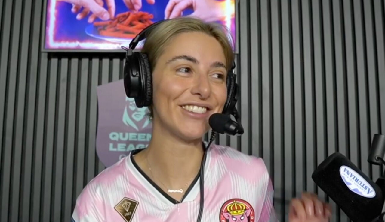 Gemita en su stream.