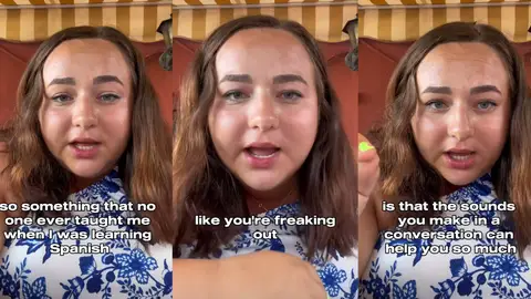 Estas son las expresiones que han salvado a una estadounidense viviendo en España Captura del Tiktok de @sophielaguiri sobre las expresiones que le han salvado viviendo en España