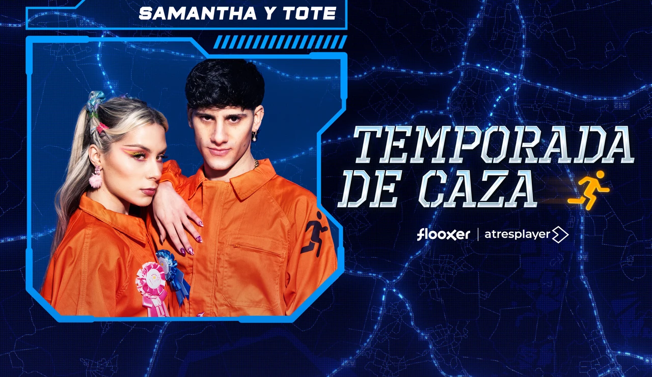 Tote y Samantha en su posado como fugitivo