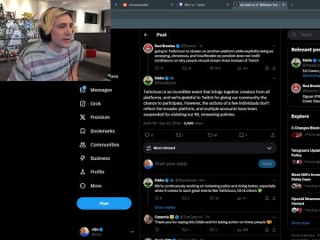 XQC fue acosado por streamers de Kick en la TwitchCon