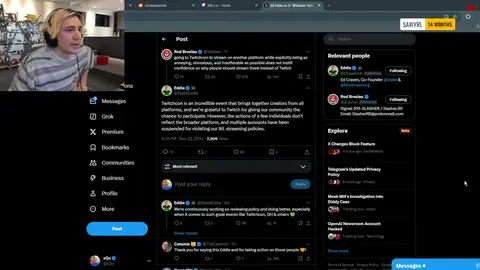 XQC fue acosado por streamers de Kick en la TwitchCon XQC fue acosado por streamers de Kick en la TwitchCon