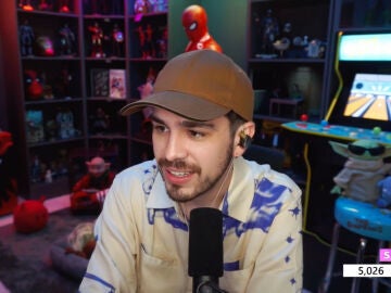 Juan Guarnizo en su stream.