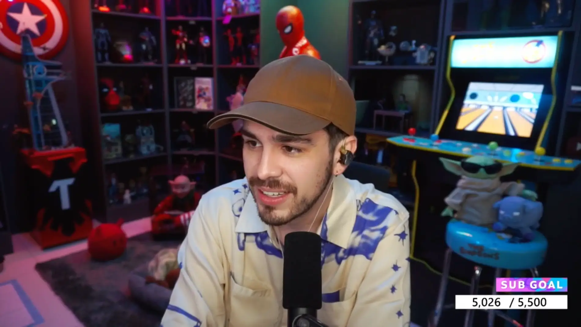 Juan Guarnizo en su stream. Juan Guarnizo en su stream.