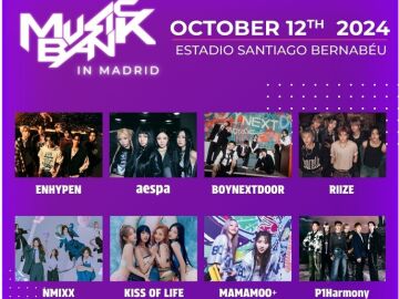 Cartel del Music Bank World Tour
