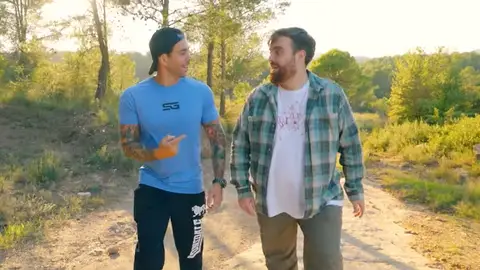 Jordi Wild en el vídeo de Ibai. Jordi Wild en el vídeo de Ibai.