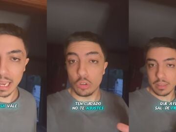 Captura del tiktok.com/@adrity__35 donde cuenta como su hermana despu&eacute;s de una fiesta le trae un &ldquo;gatito&rdquo; abandonado a casa y no lo que esperaba