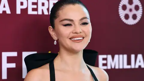 Selena Gómez en la premier de Emilia Pérez v