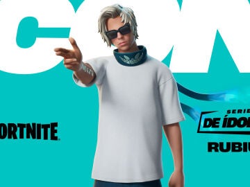 Imagen de la skin de Rubius en Fortnite