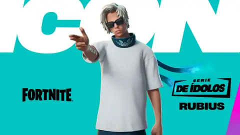 Imagen de la skin de Rubius en Fortnite Imagen de la skin de Rubius en Fortnite