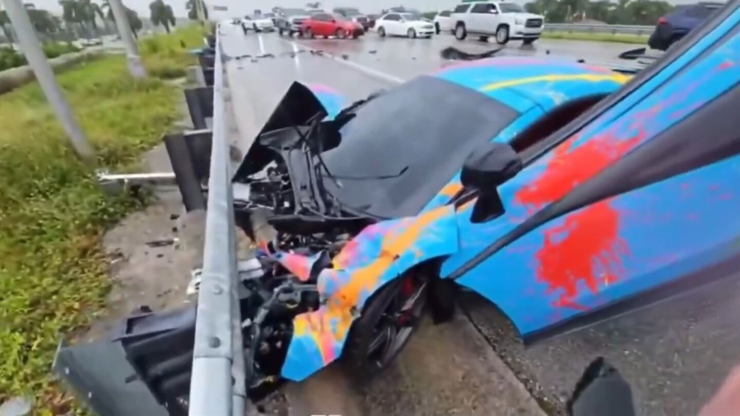 Imagen del accidente en directo
