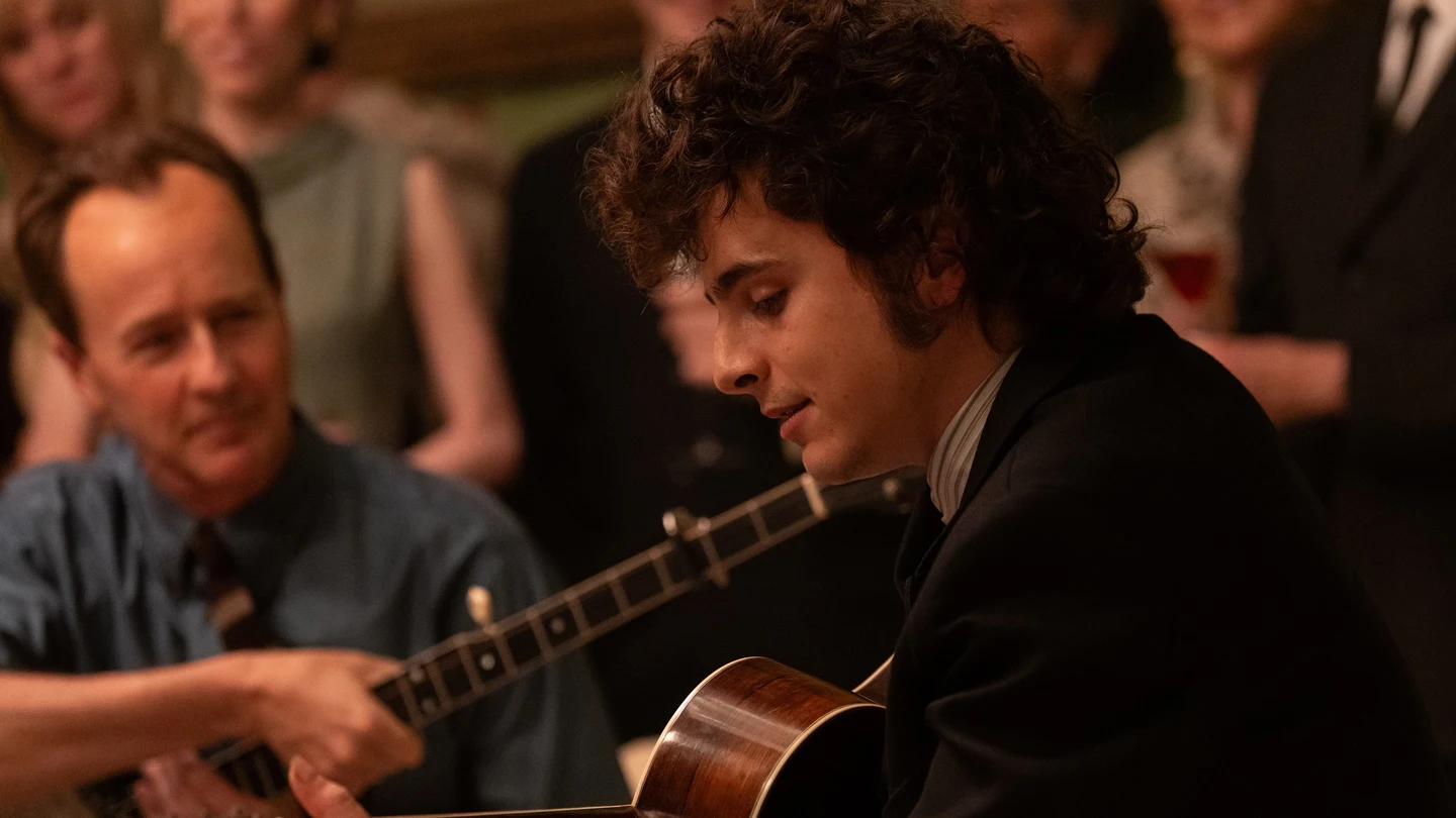Timothée Chalamet en A Complete Unknown Timothée Chalamet en A Complete Unknown