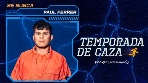 Paul Ferrer, el fugitivo con cara de bueno que se las sabe todas Creatividad de presentación de Paul Ferrer como fugitivo