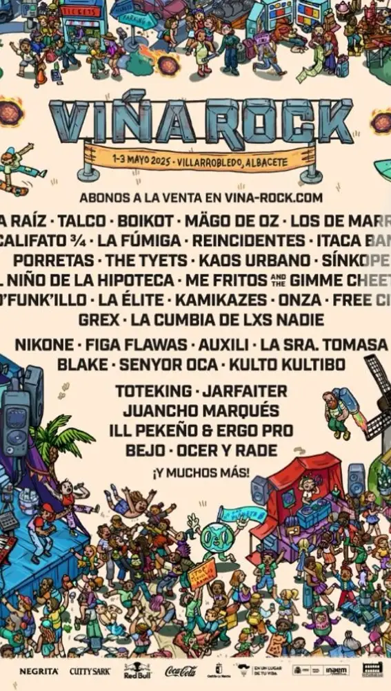 El Viña Rock anuncia su cartel para 2025 El Viña Rock anuncia su cartel para 2025