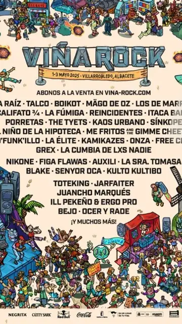 El Viña Rock anuncia su cartel para 2025 El Viña Rock anuncia su cartel para 2025