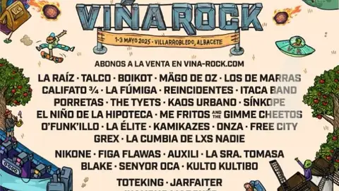 El Viña Rock anuncia su cartel para 2025 El Viña Rock anuncia su cartel para 2025