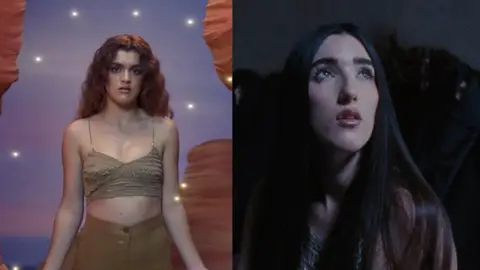 Imágenes de Amaia y Judeline en YouTube Imágenes de Amaia y Judeline en YouTube