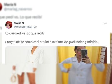 Encarga un vestido para su graduaci&oacute;n y el resultado le hace llorar