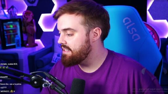 Imagen de Ibai Llanos en directo en Twitch