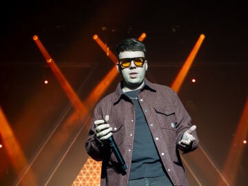 Quevedo durante un concierto en 2023