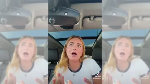 Imagen de Natalia Palacios en su vídeo aclaratorio Imagen de Natalia Palacios en su vídeo aclaratorio