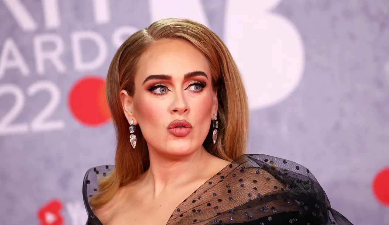 La cantante Adele en una aparición pública