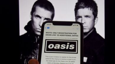 Oasis invalidará más de 50.000 entradas para sus conciertos compradas en reventa