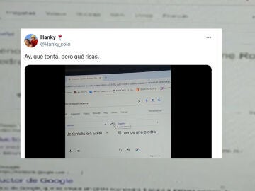Imagen del tuit viral