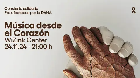 Cartel del concierto Música desde el Corazón Cartel del concierto Música desde el Corazón