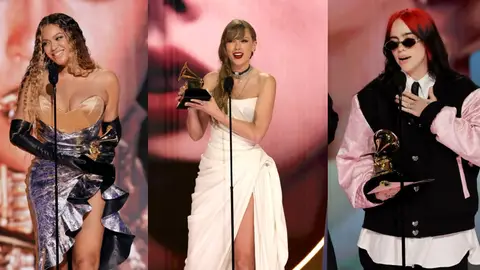 Beyoncé, Taylor Swift y Billie Eilish Beyoncé, Taylor Swift y Billie Eilish