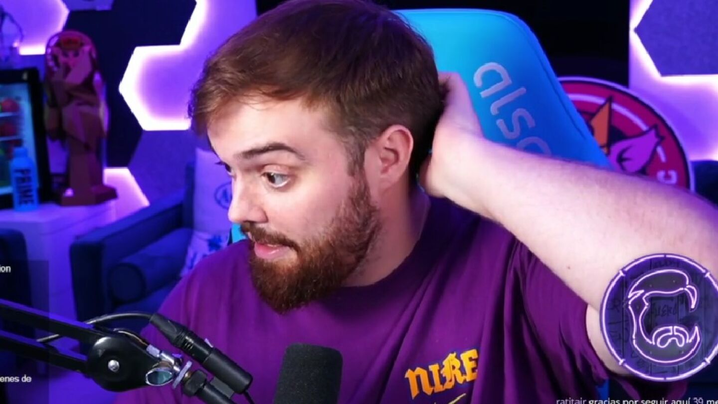 Ibai Llanos en su stream