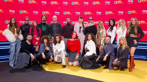Los artistas seleccionados para participar en la cuarta edición del Benidorm Fest 2025 Los artistas seleccionados para participar en la cuarta edición del Benidorm Fest 2025