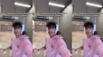 Viaja para sorprender a su novia en el Erasmus y la reacción de ella se hace viral: 