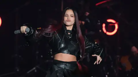 Emilia en uno de sus shows. Emilia en uno de sus shows.