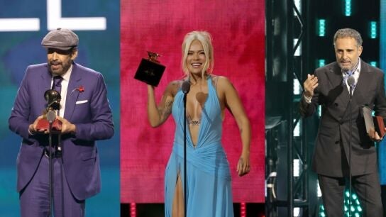 Juan Luis Guerra, Karol G y Jorge Drexler en los Latin Grammy 2024